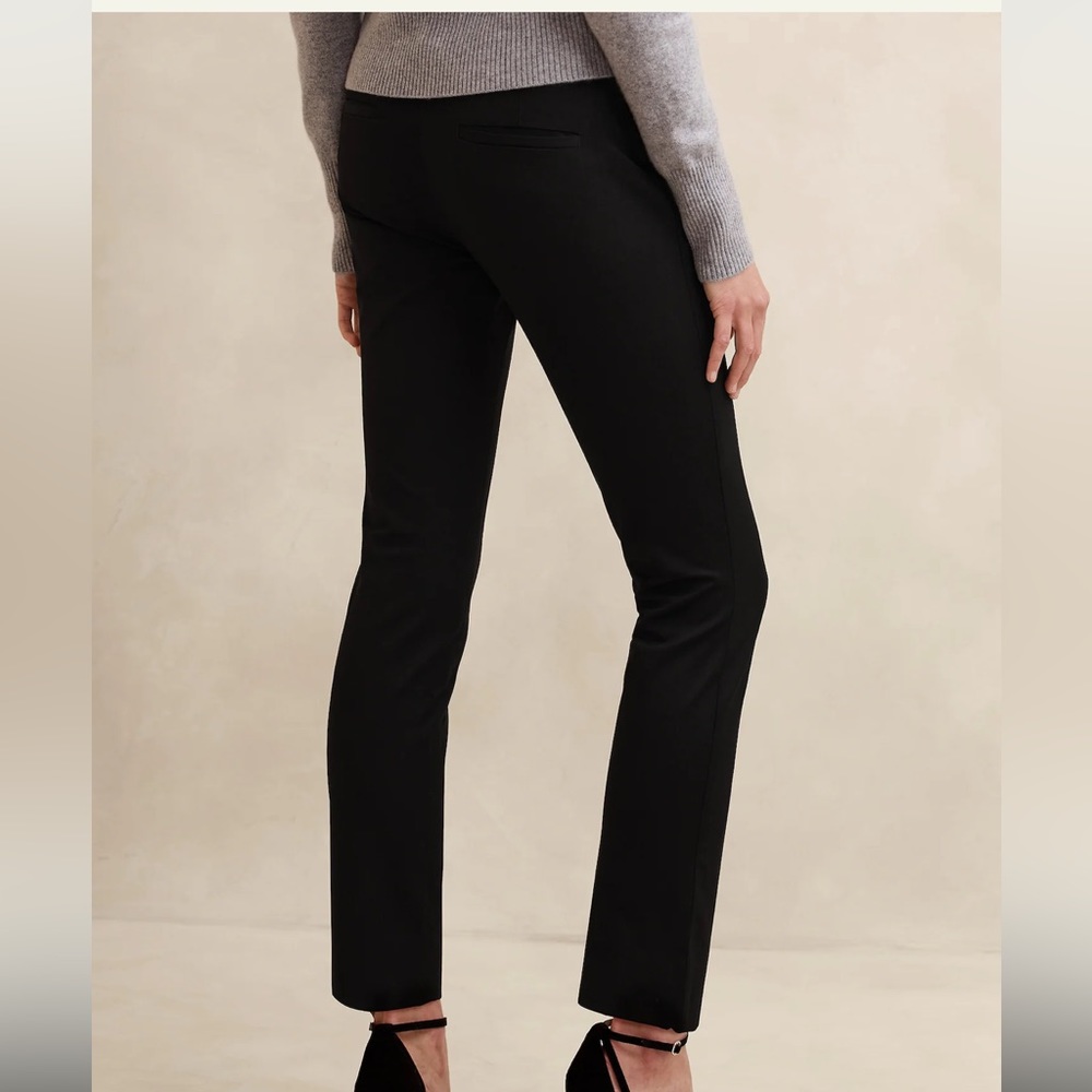 Banana Republic Black Comfort Stretch High Rise Sloan Pants - Multiple
